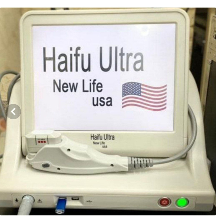 دستگاه هایفو الترا 5 کارتریج امریکایی نیو لایف اصل سونوگرافی با فرکانس بالا Ulthera HIFU new life usaاصلی