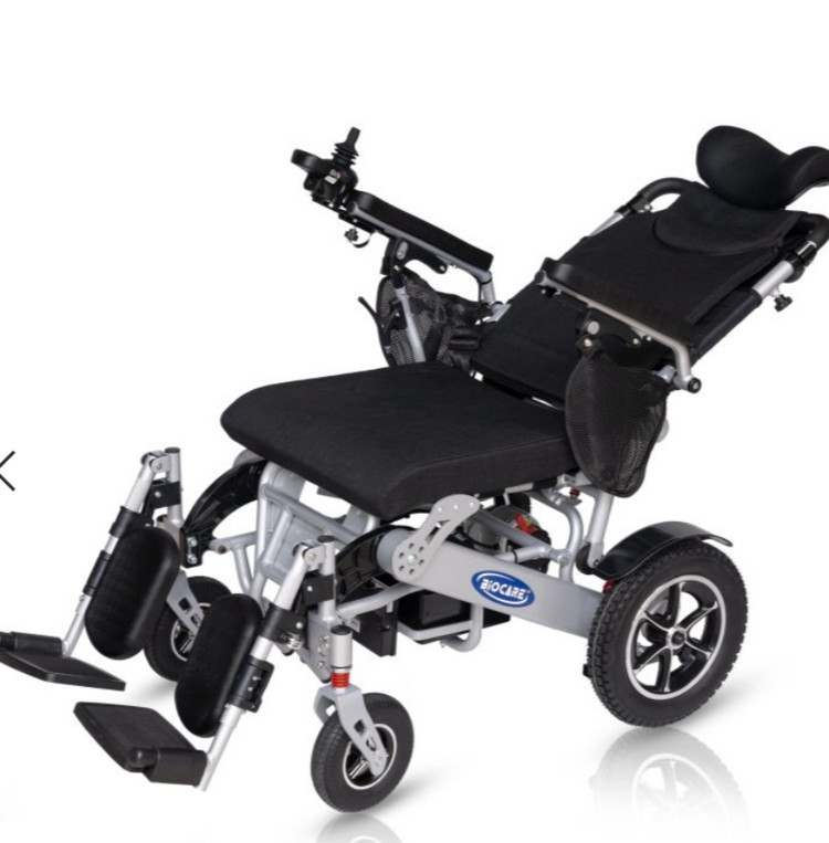 ویلچر برقی آلومینیوم برند BIOCARE مدل 730